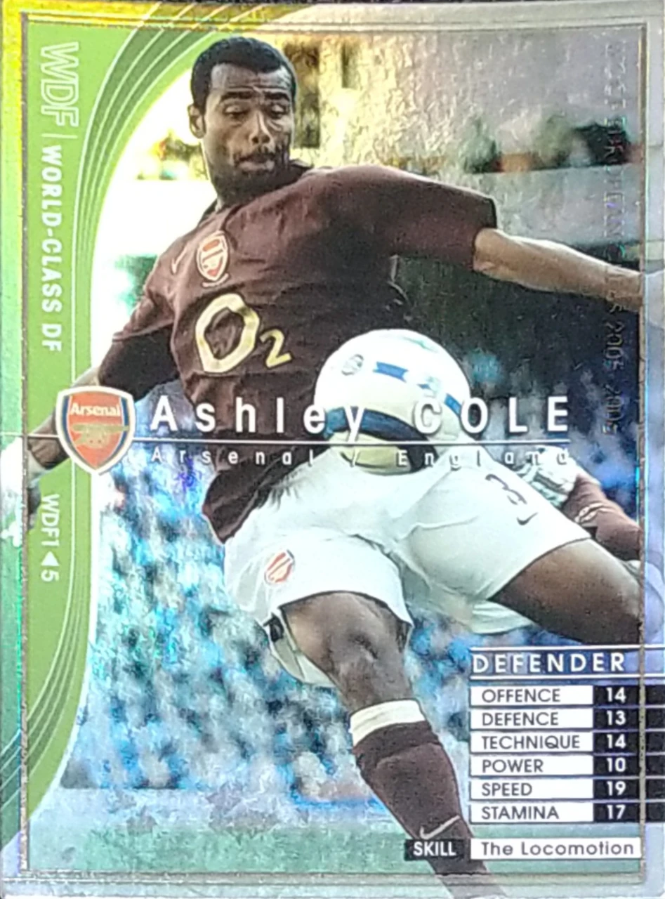 Ashley Cole 2005-2006 Panini Arsenal