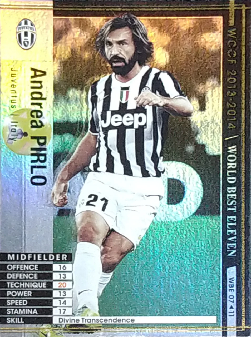WCCF 2013-2014 World Best Eleven Andrea Pirlo