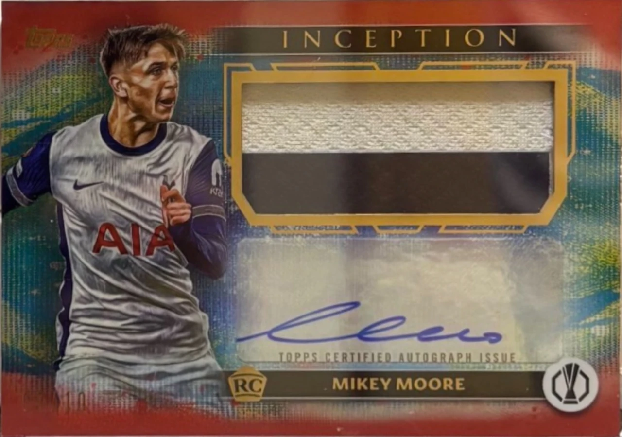 2024 Topps Inception Mikey Moore Rookie Patch Autograph