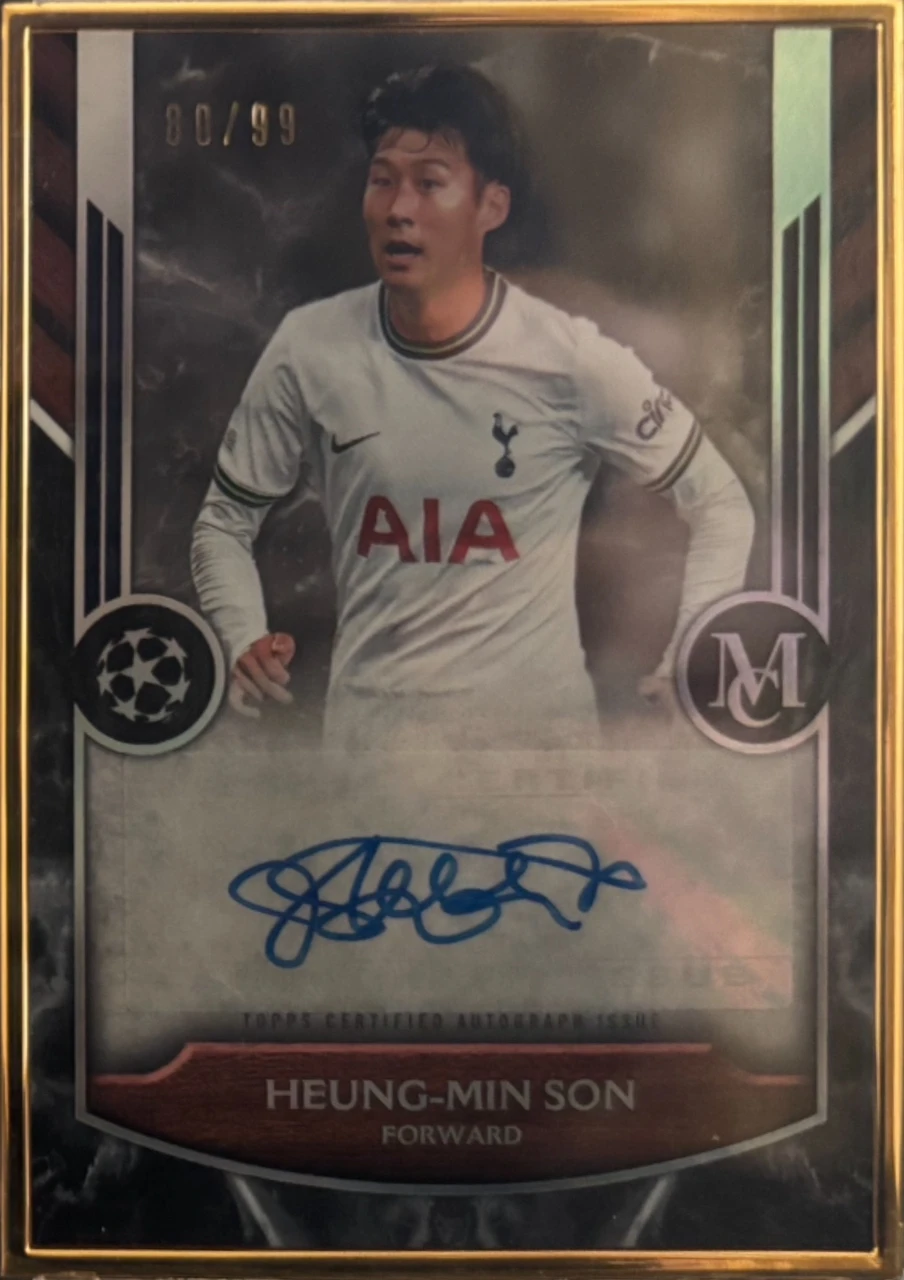 2022-23 Topps Museum Collection Heung-Min Son Autograph