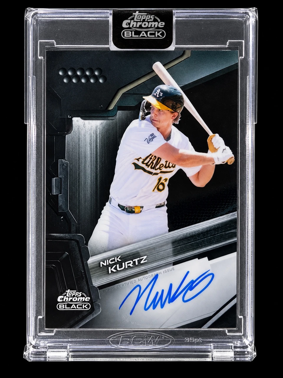 2026 Topps Chrome Black Nick Kurtz Autograph