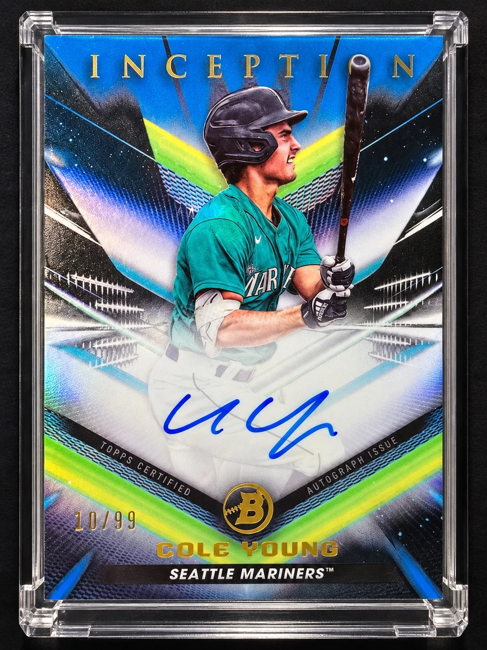 2023 Topps Inception Cole Young Autograph
