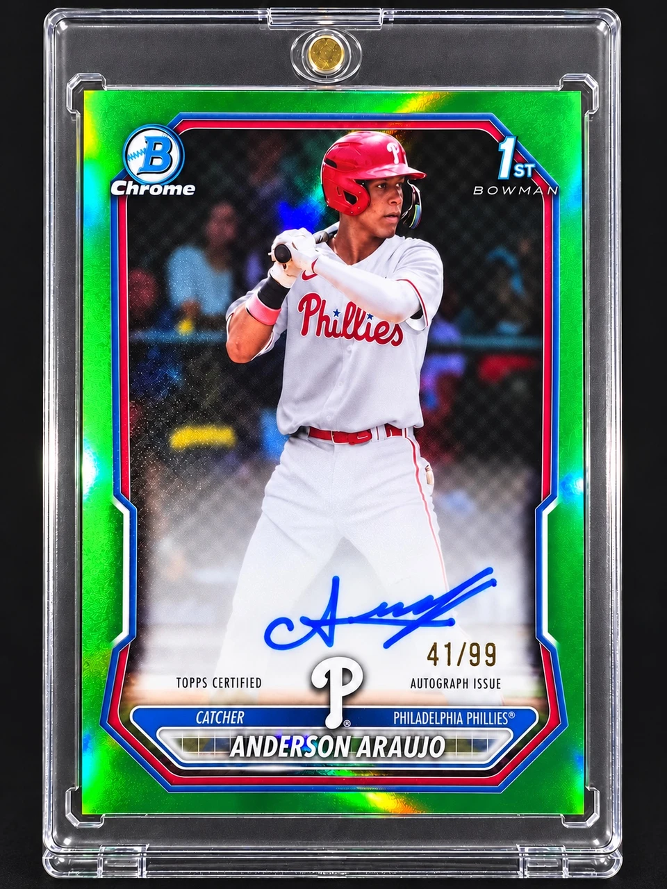 2026 Bowman  Anderson Araujo 1st Bowman Autograph
