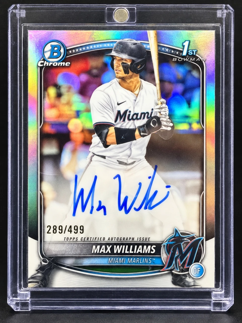 2025 Bowman  Max Williams 1st Bowman Autograph