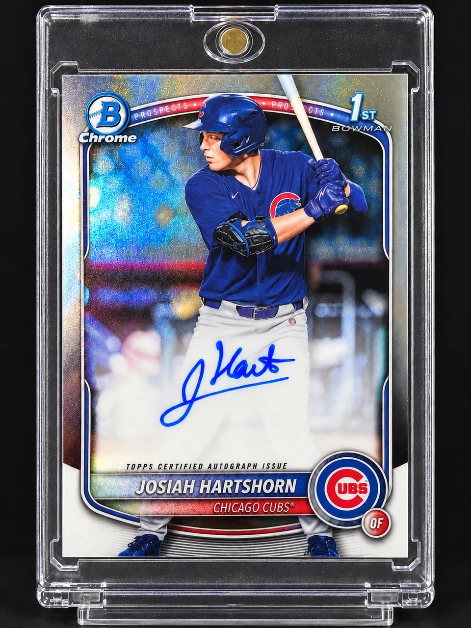 2025 Bowman  Josiah Hartshorn 1st Bowman Autograph