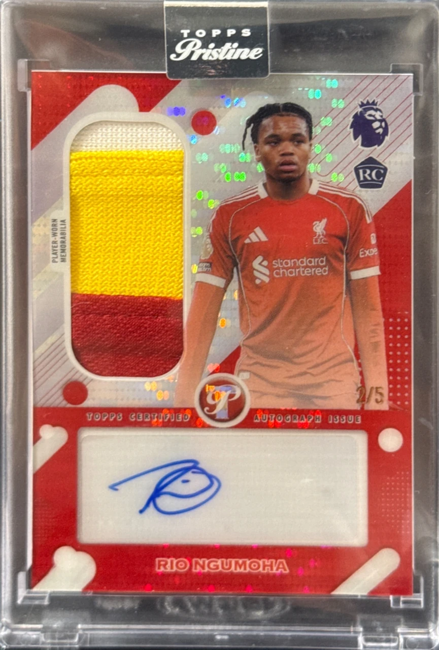 2024 Topps Pristine Rio Ngumoha Patch Autograph