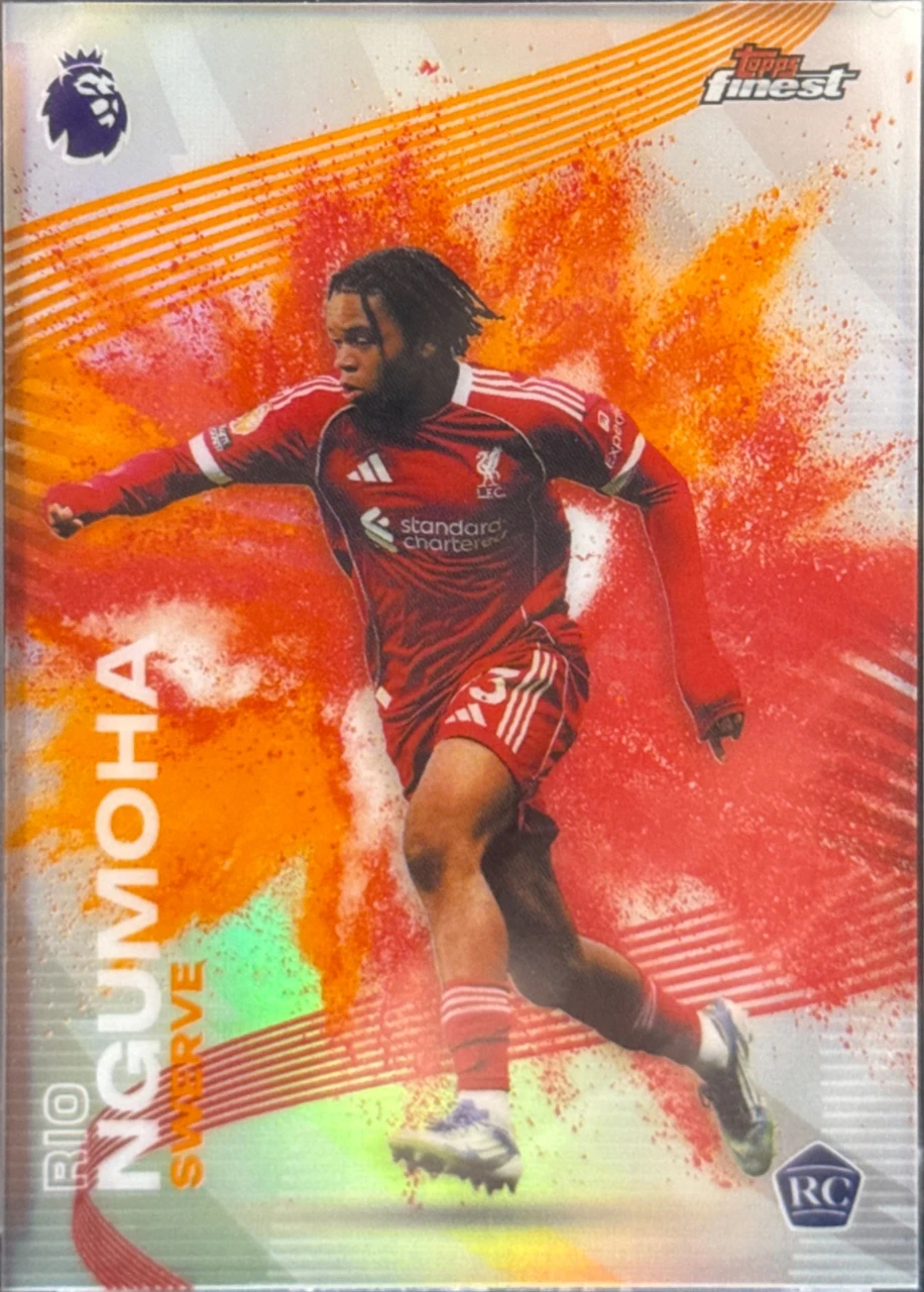 2024-25 Topps Finest Swerve Rio Ngumoha
