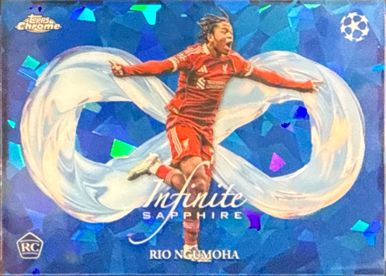2024-25 Topps Chrome Infinite Sapphire Rio Ngumoha