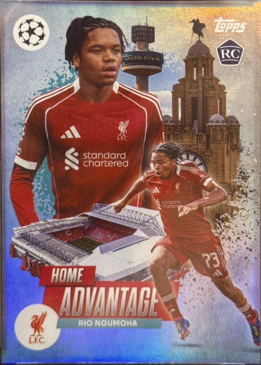 2024-25 Topps UEFA Champions League Home Advantage Rio Ngumoha