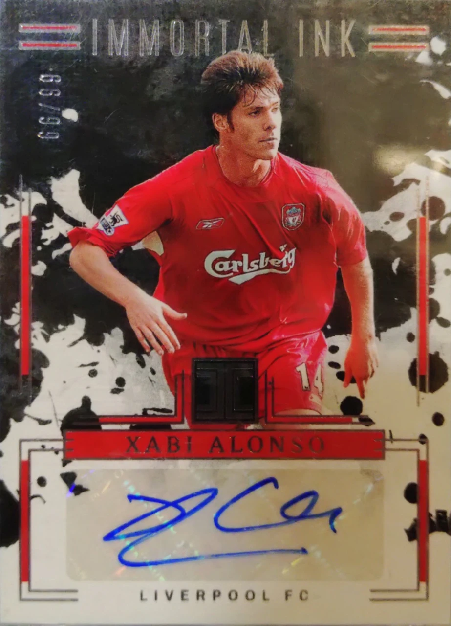 2024-25 Panini Impeccable Immortal Ink Xabi Alonso
