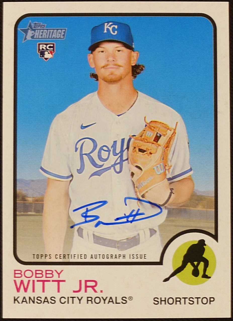 Bobby Witt Jr. [RC] Real One Auto