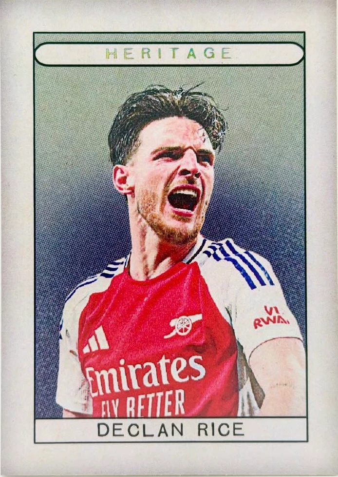 2025 Futera Heritage Declan Rice