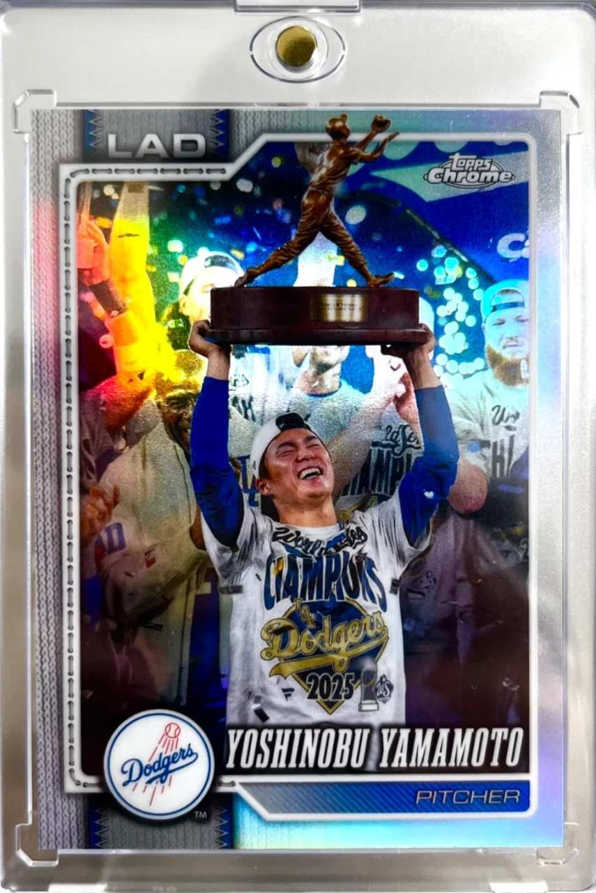 2026 Topps Chrome Yoshinobu Yamamoto image variation