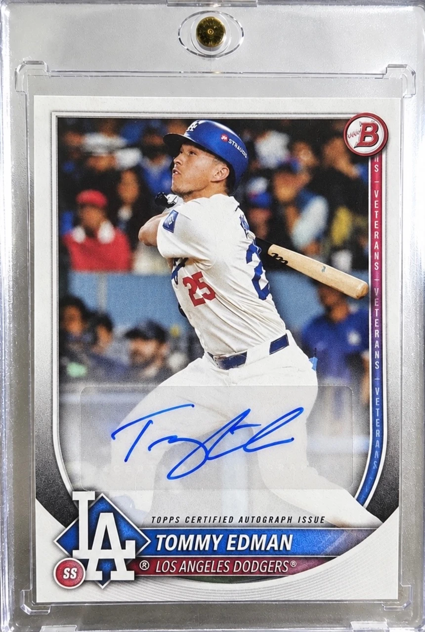 2025 Bowman Tommy Edman Autograph