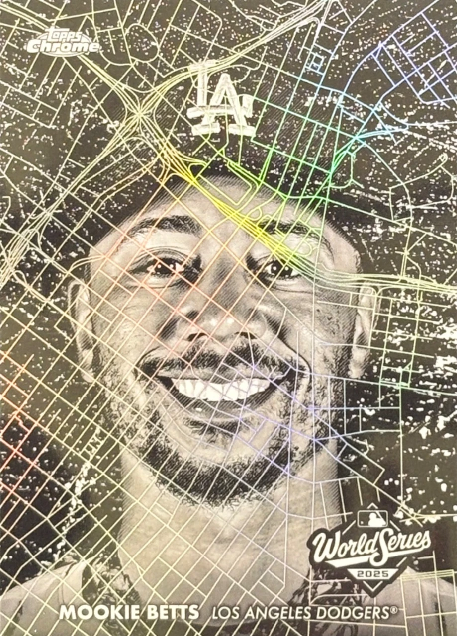 Mookie Betts 2026 Topps Chrome World Series at Night
