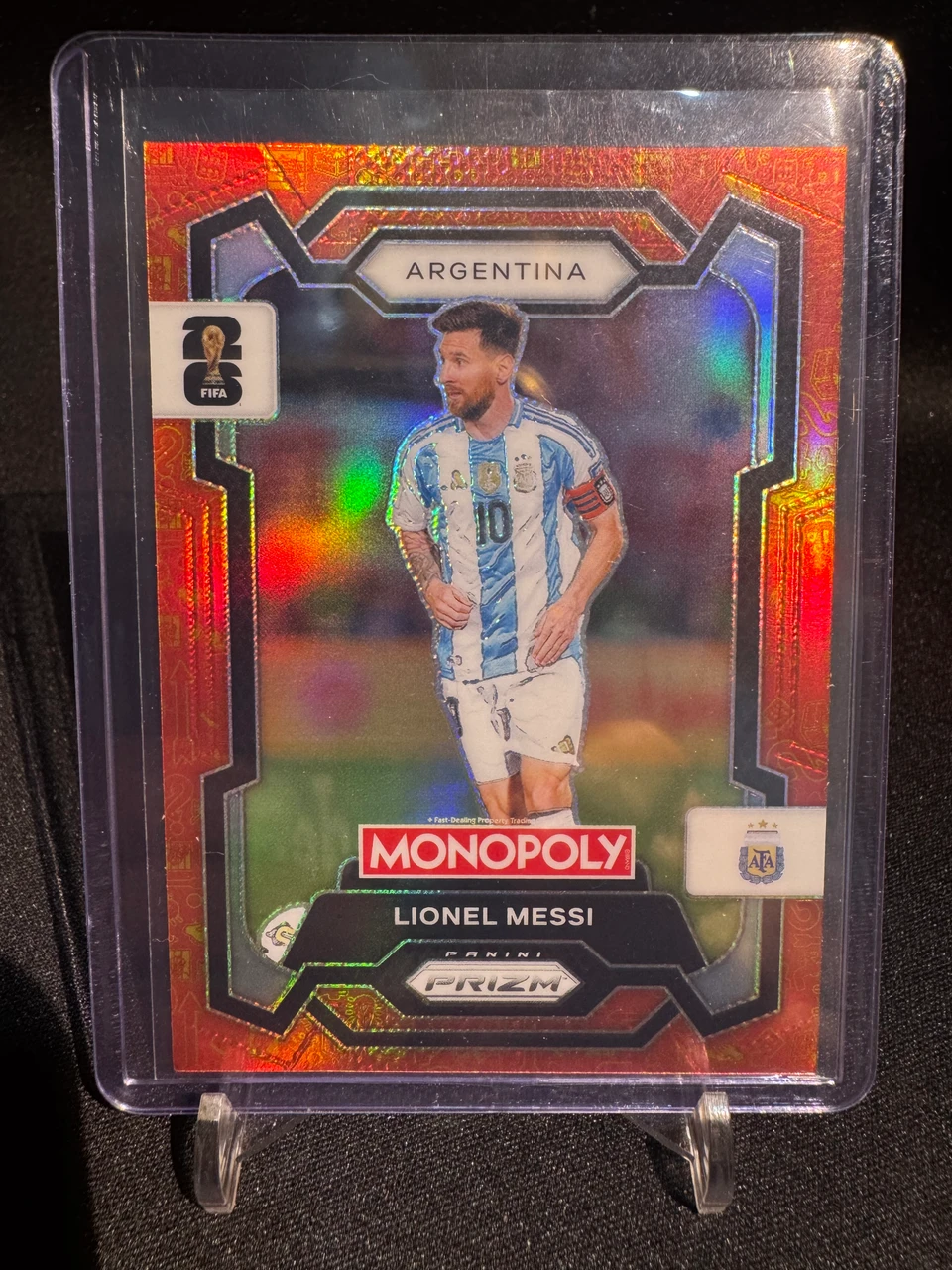 2022 Panini Prizm Monopoly Lionel Messi