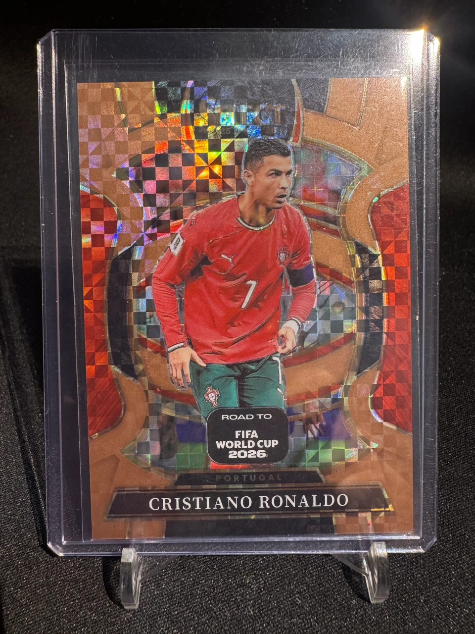 2025 Panini Select Road to FIFA World Cup 2026 Cristiano Ronaldo