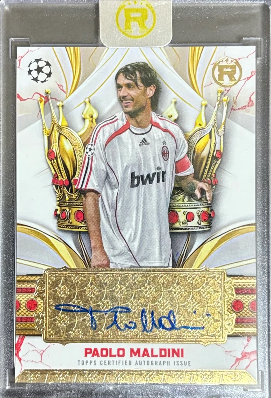 Topps Reverence Paolo Maldini Autograph