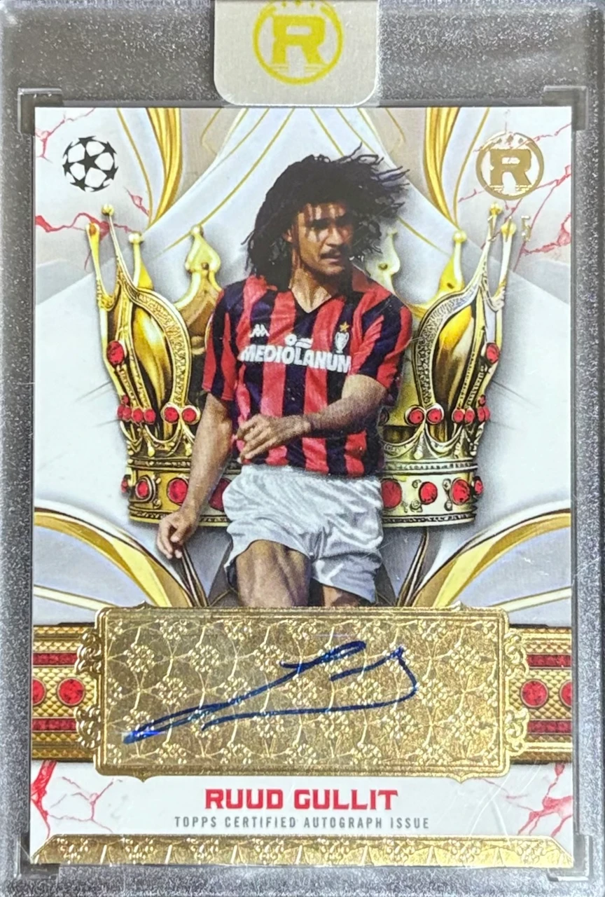 Topps Reverence Ruud Gullit Autograph