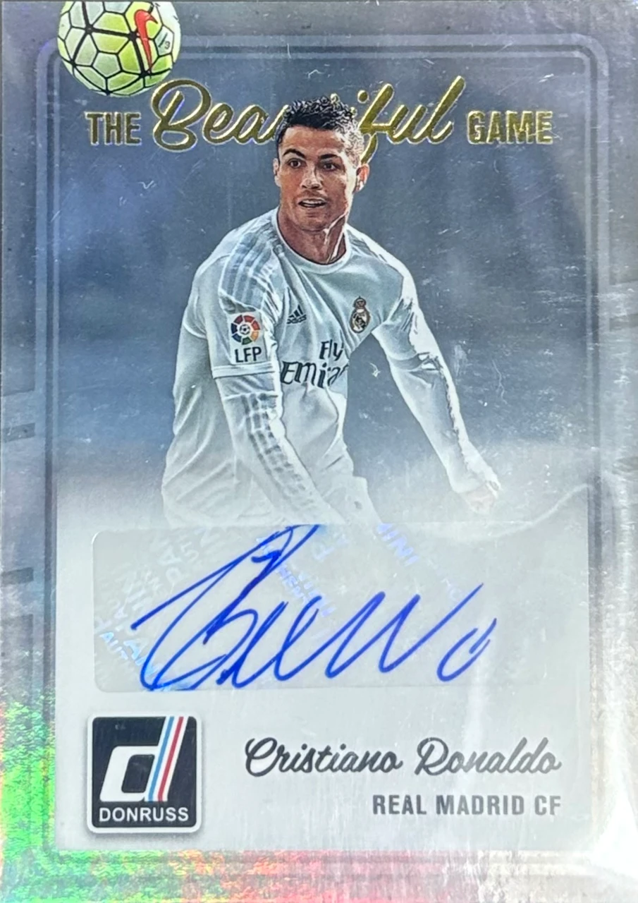 2016 Donruss The Beautiful Game Cristiano Ronaldo