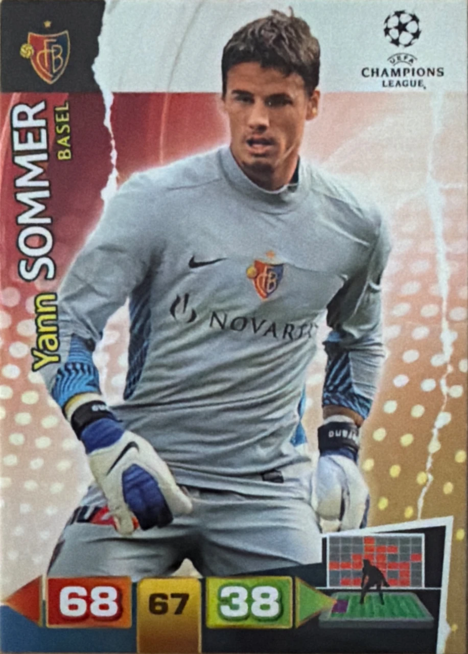 2011/2012 Panini Adrenalyn XL Yann Sommer