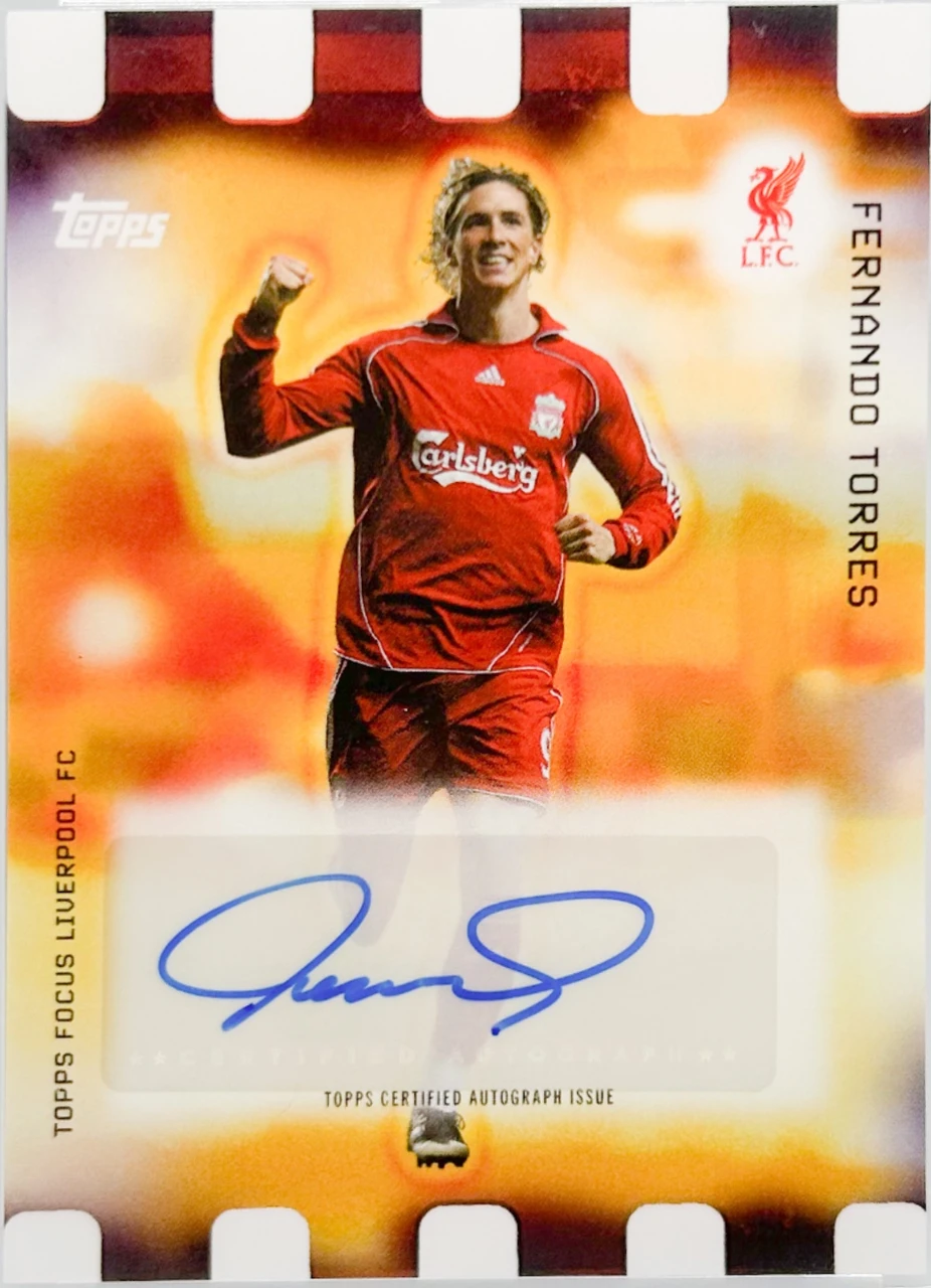 topps focus Liverpool fernando torres