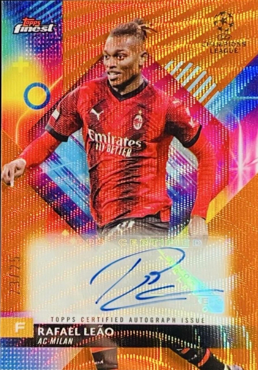 2023-24 Topps Finest Rafael Leão Autograph