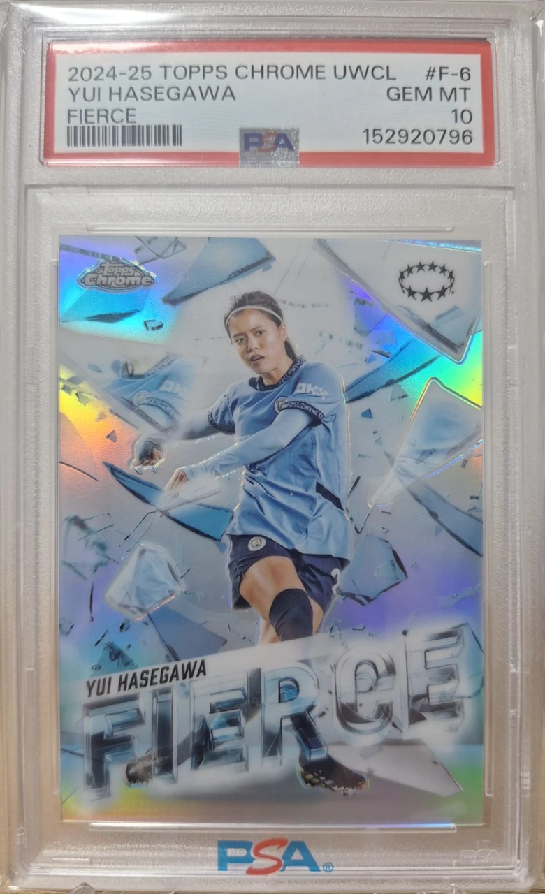2024-25 Topps Chrome UWCL Yui Hasegawa Fierce #F-6
