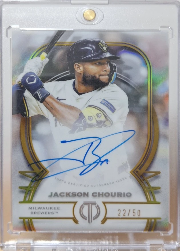 2026 Topps Tribute Jackson Chourio Autograph