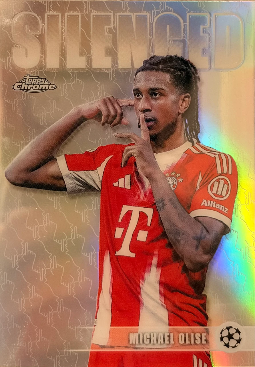 2025-26 Topps Chrome UCC Silenced Michael Olise