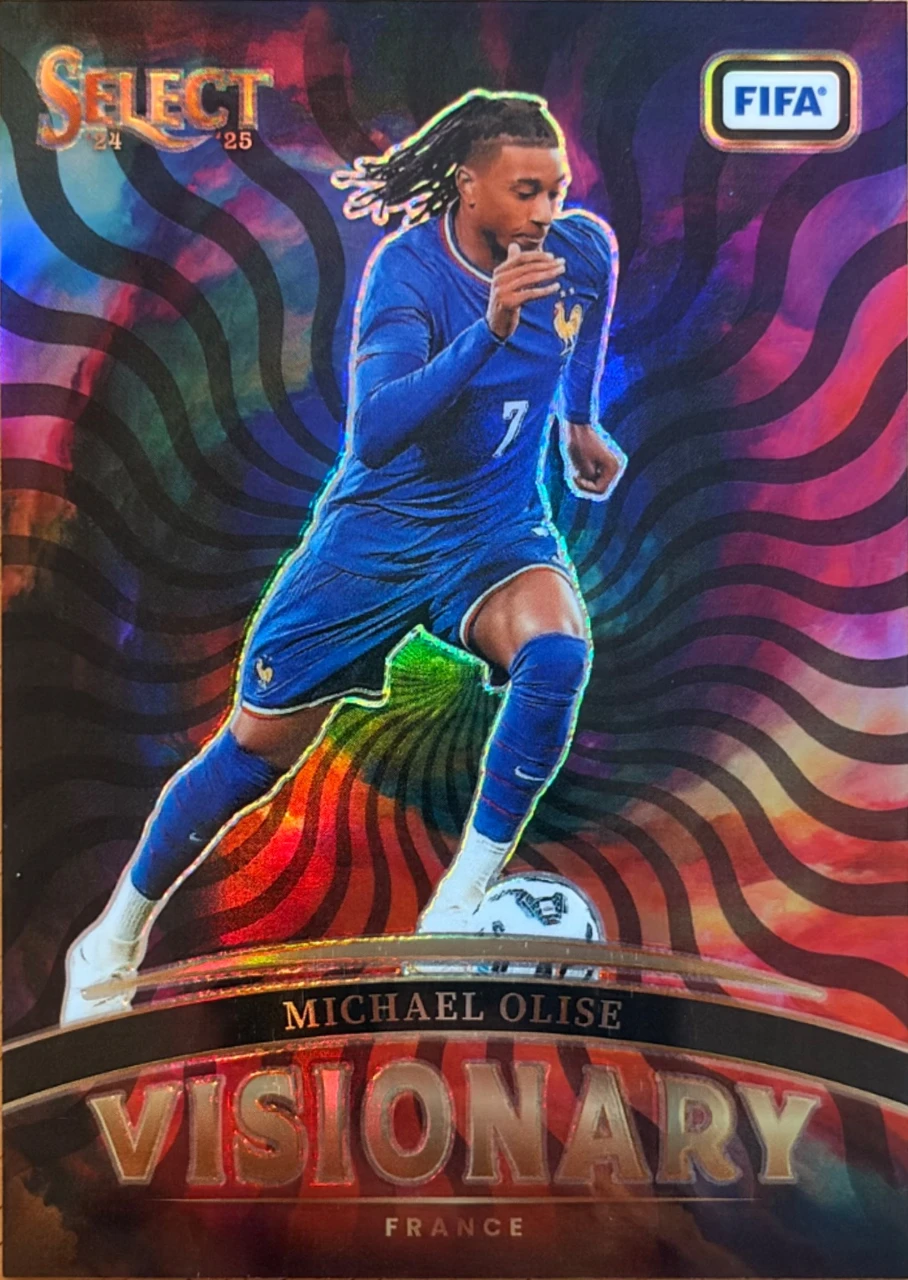 2024-25 Panini Select FIFA Soccer Visionary Michael Olise