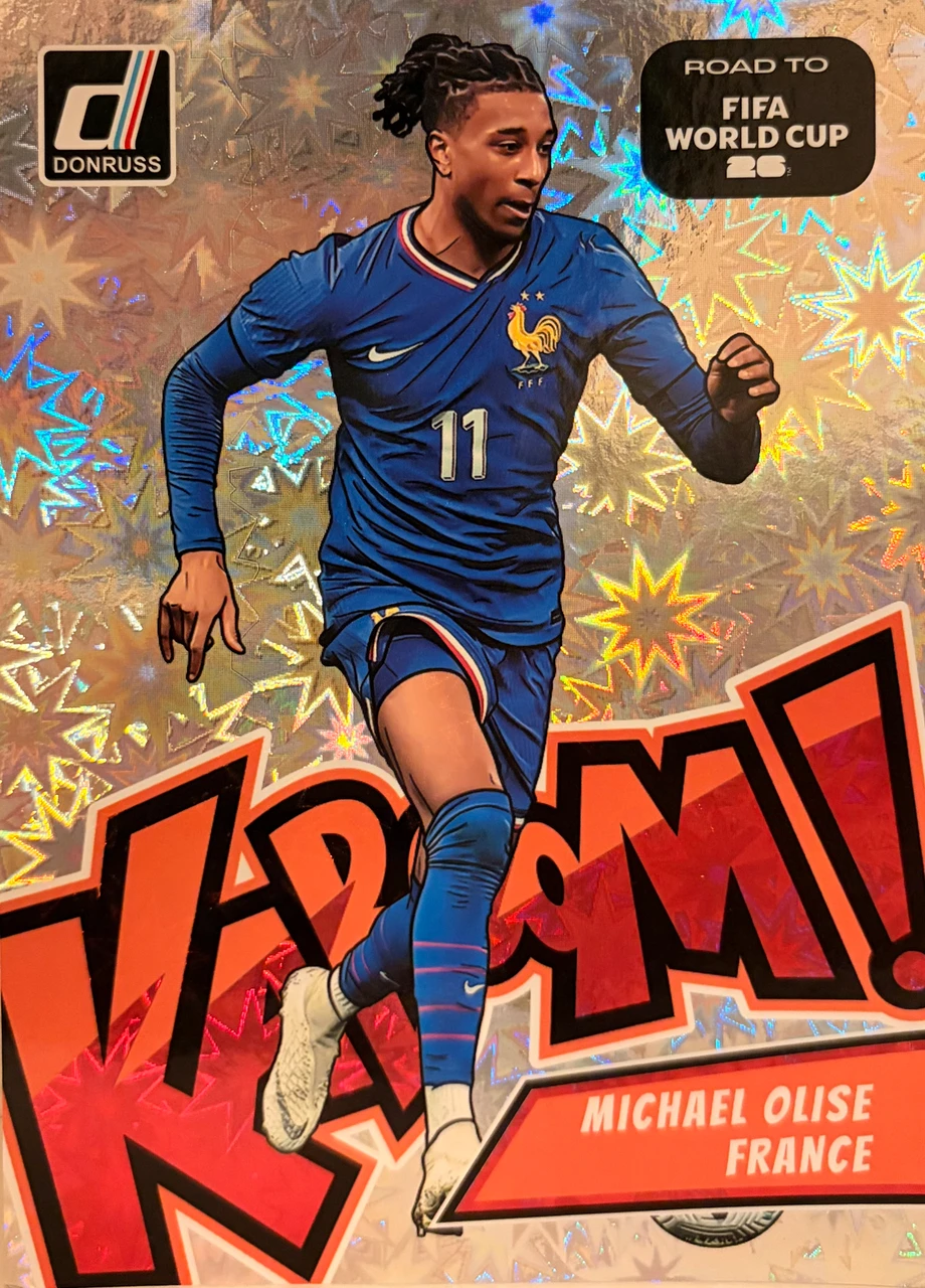 2025-26 Donruss Road to FIFA WC Kaboom Michael Olise jambo