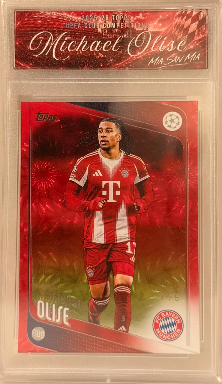 2025-26 Topps UCC Michael Olise /5