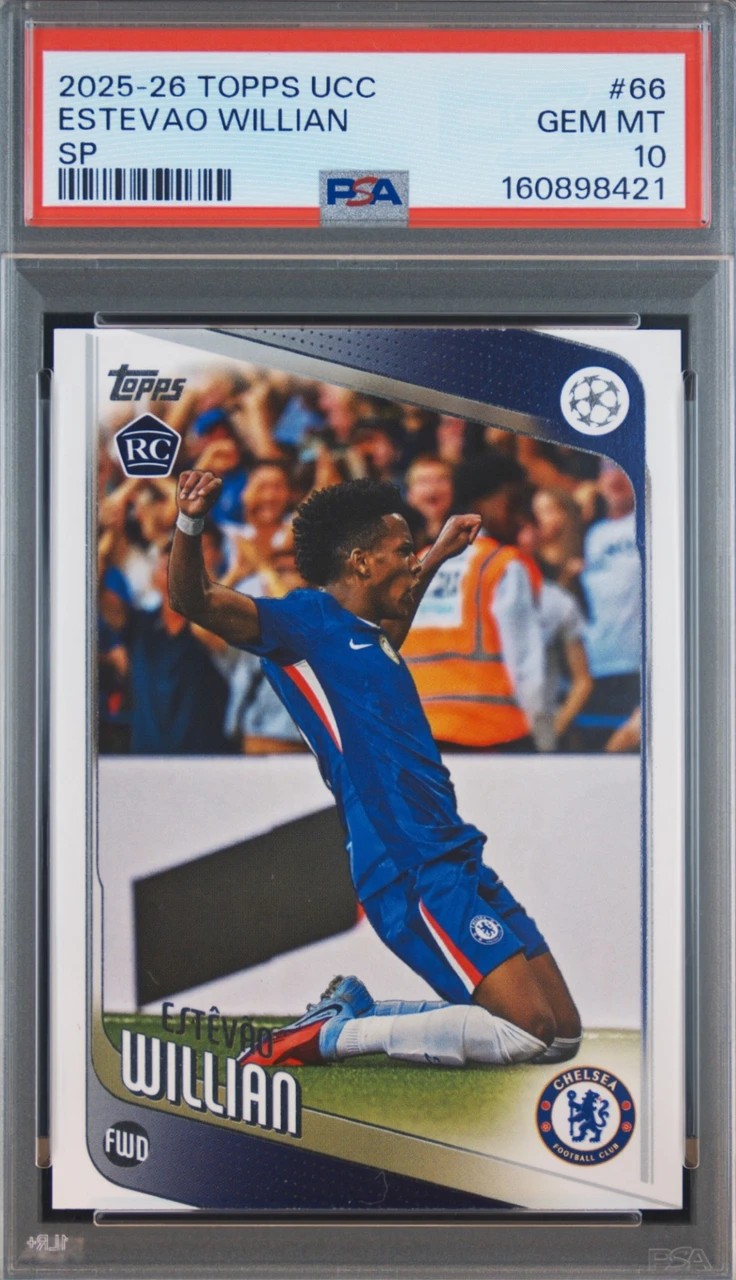 2025-26 Topps UCC Estevao Willian #66 PSA10