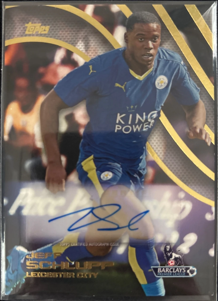 2015 Topps Premier Gold Jeff Schlupp Autograph