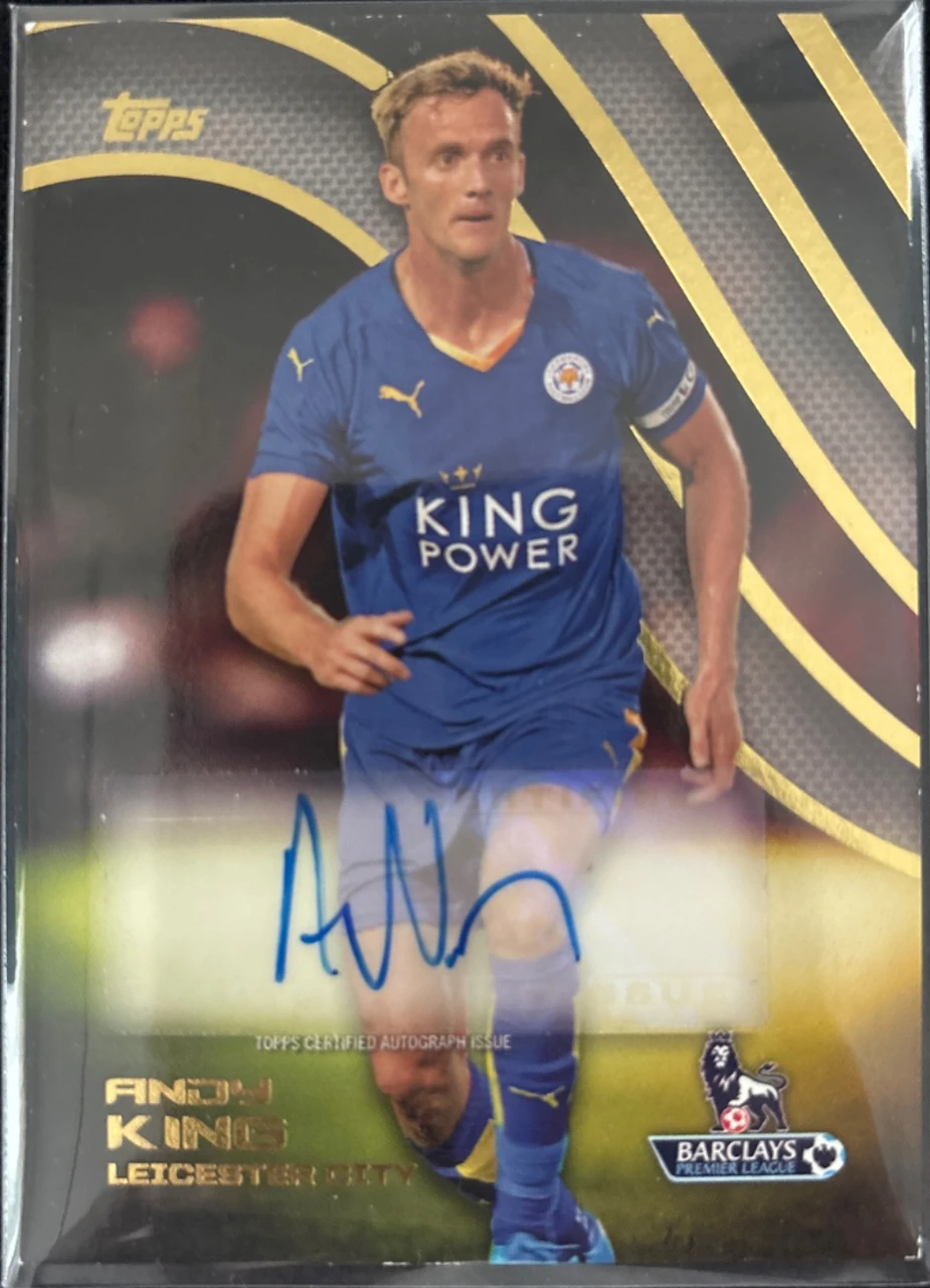 Andy King Topps Certified Autograph Issue