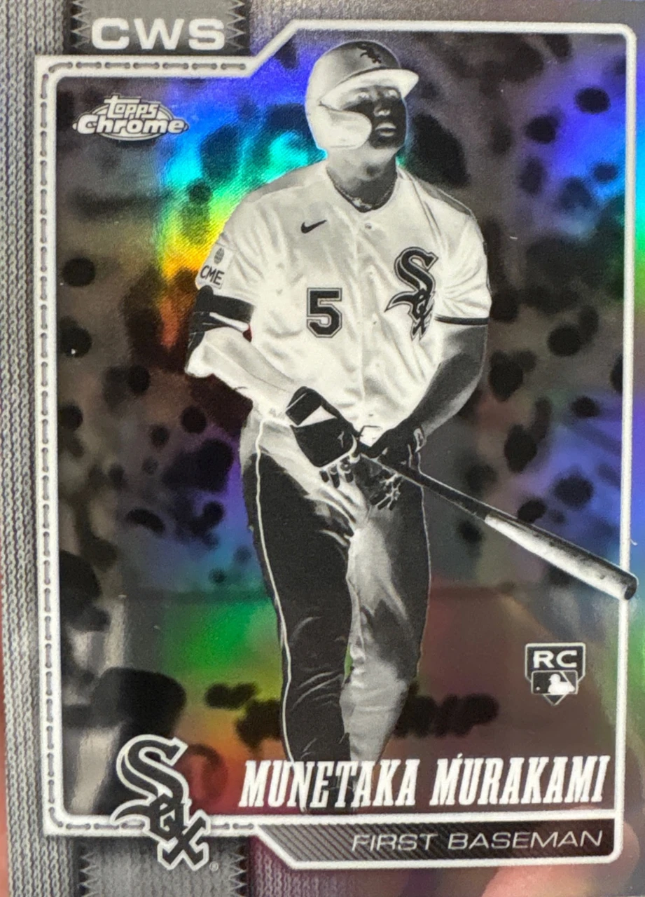 村上宗隆 2026 Topps Chrome Negative Refractor / Chicago White Sox