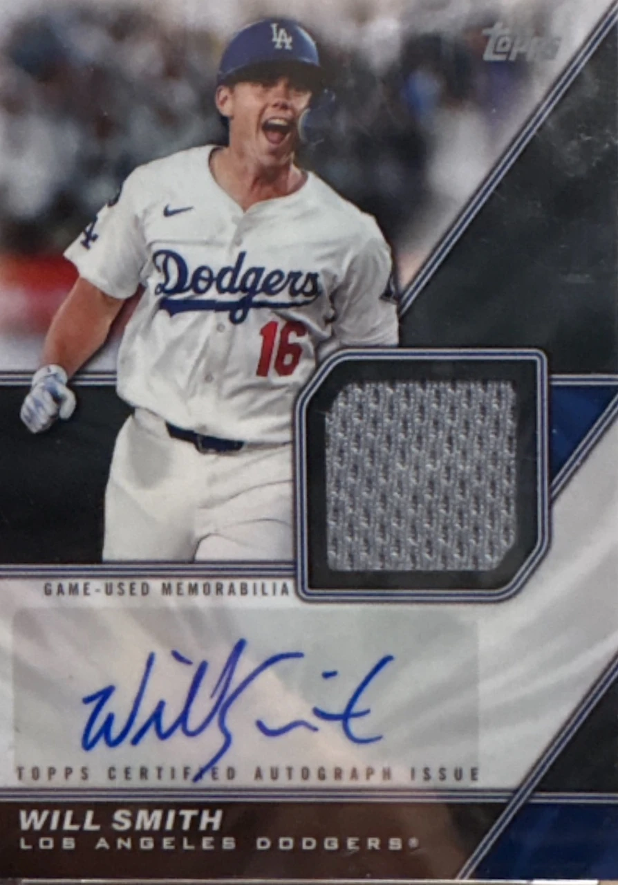 2026 Topps Series 2 Baseball Major League Material Autographs Will Smith