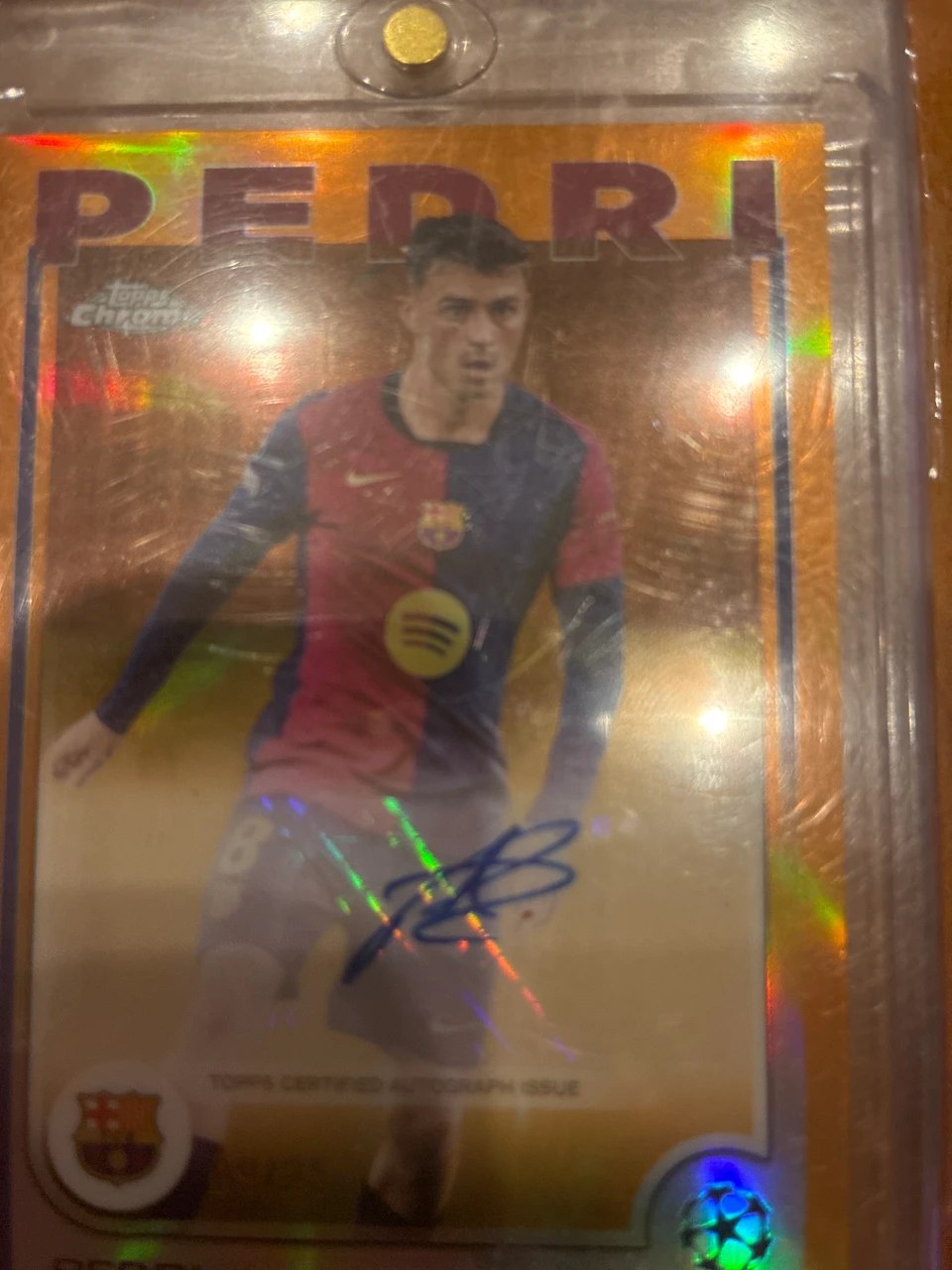 Pedro topps chrome24-25 09/25