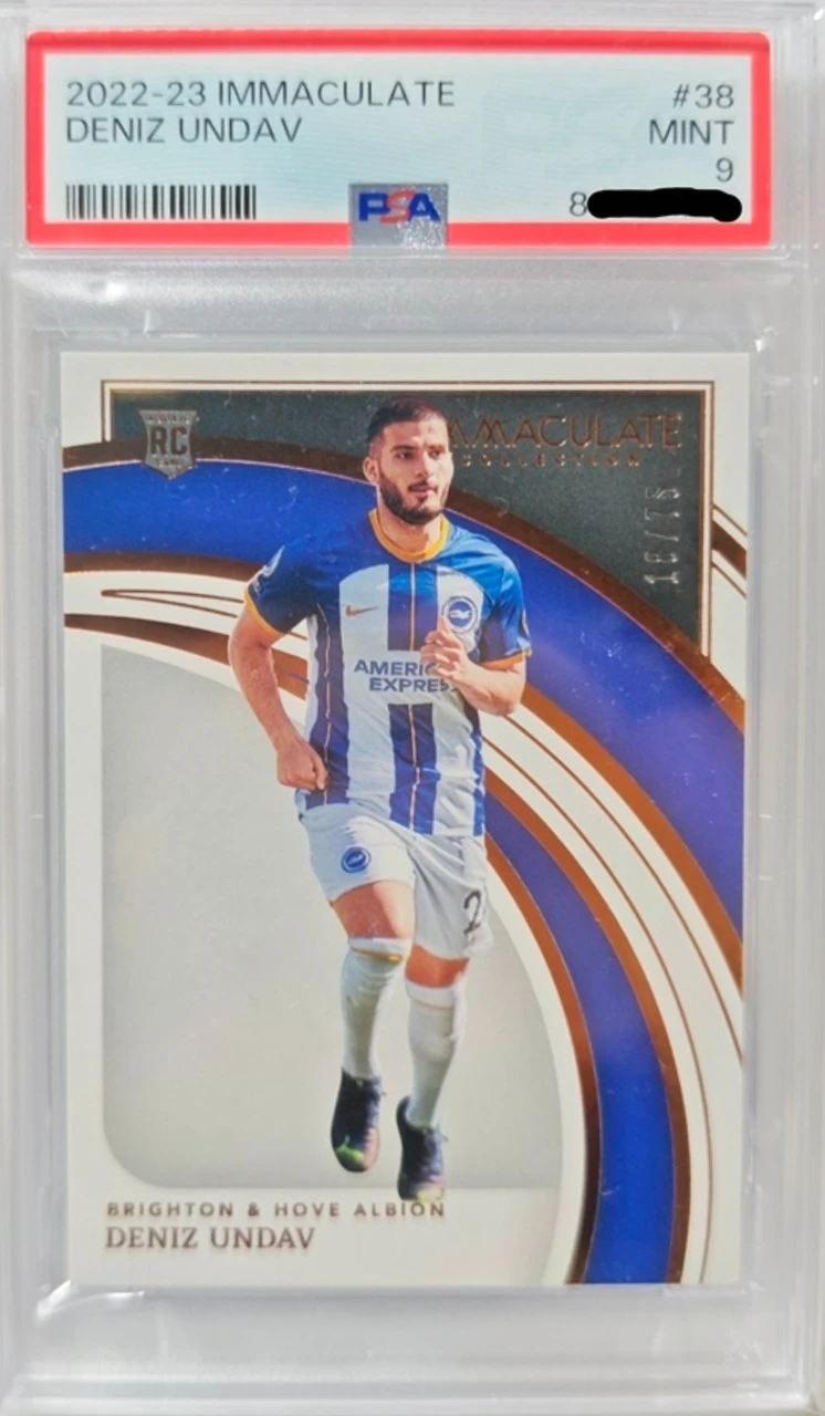 PSA9  2022-23 Panini Immaculate Collection Deniz Undav  75シリ