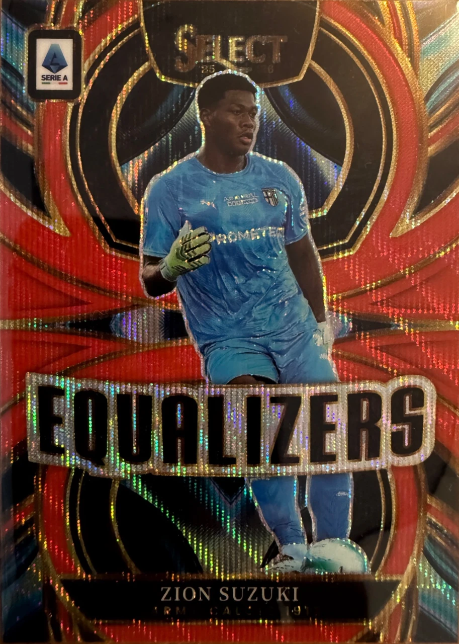 2025-26 Panini Select Serie A Equalizers Zion Suzuki