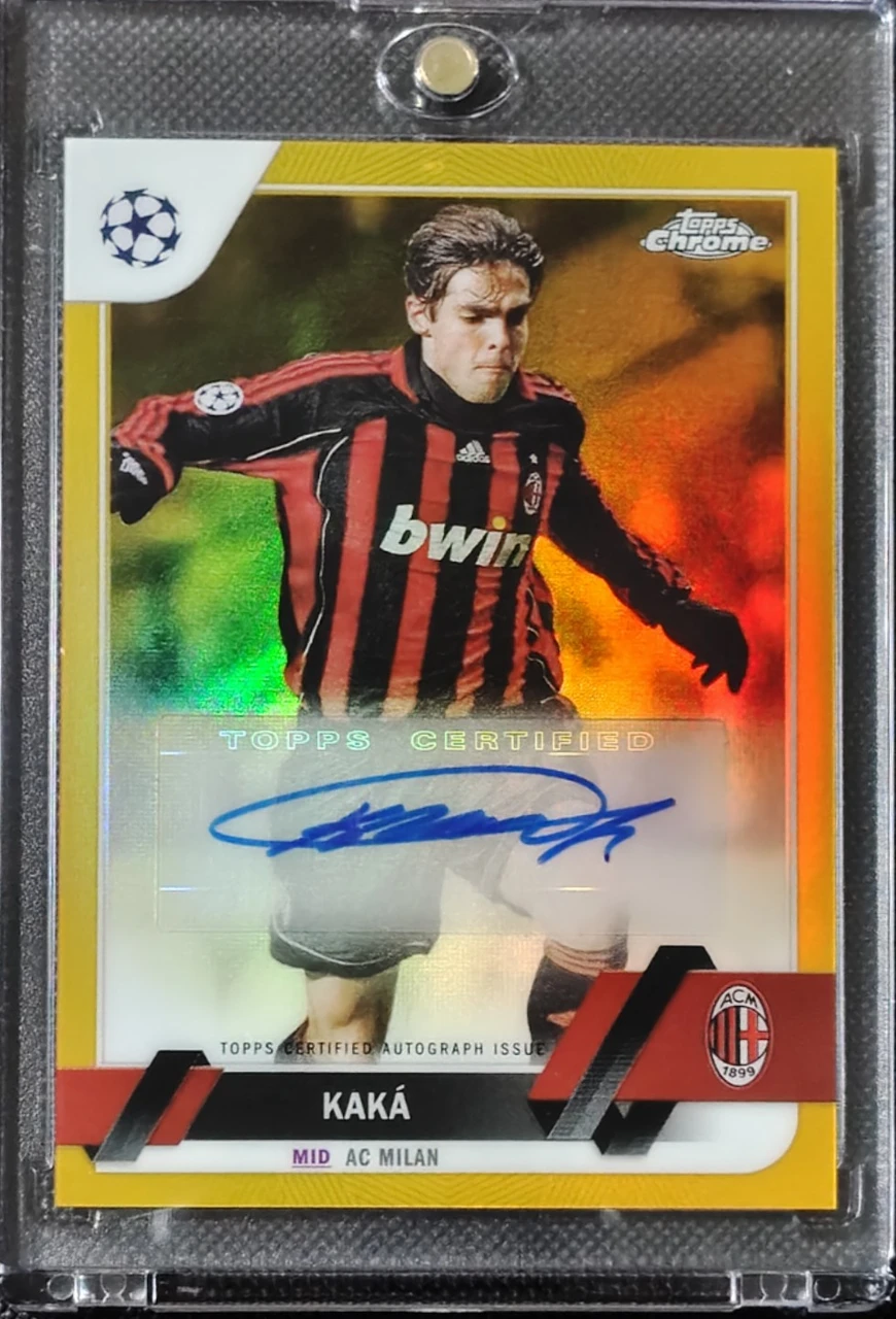 2022/23 Topps Chrome UEFA Club Competitions Kaká Autograph