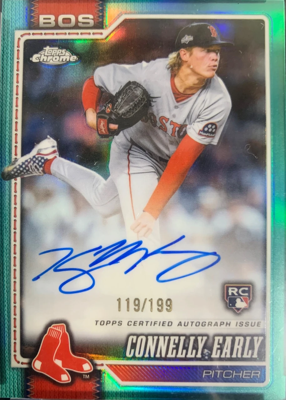 Topps Chrome Connelly Early Rookie Autograph 199シリアル
