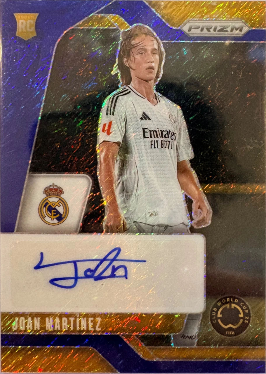2025 Panini Prizm FIFA Club World Cup Joan Martinez Autograph