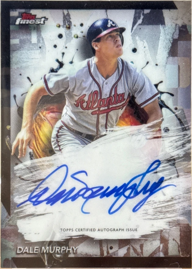 2024 Topps Finest Dale Murphy Autograph /5