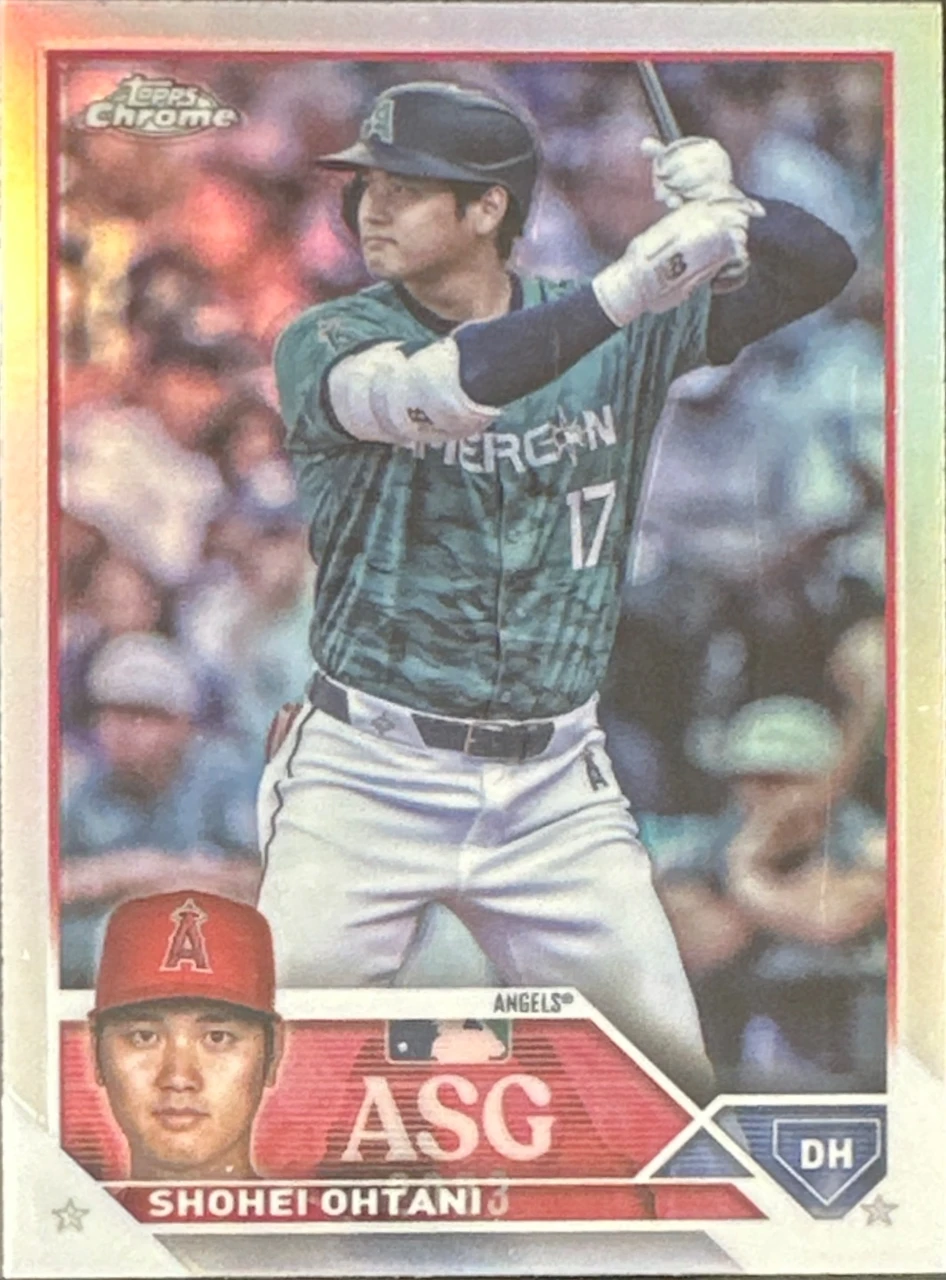 2023 Topps Chrome Shohei Ohtani ASG
