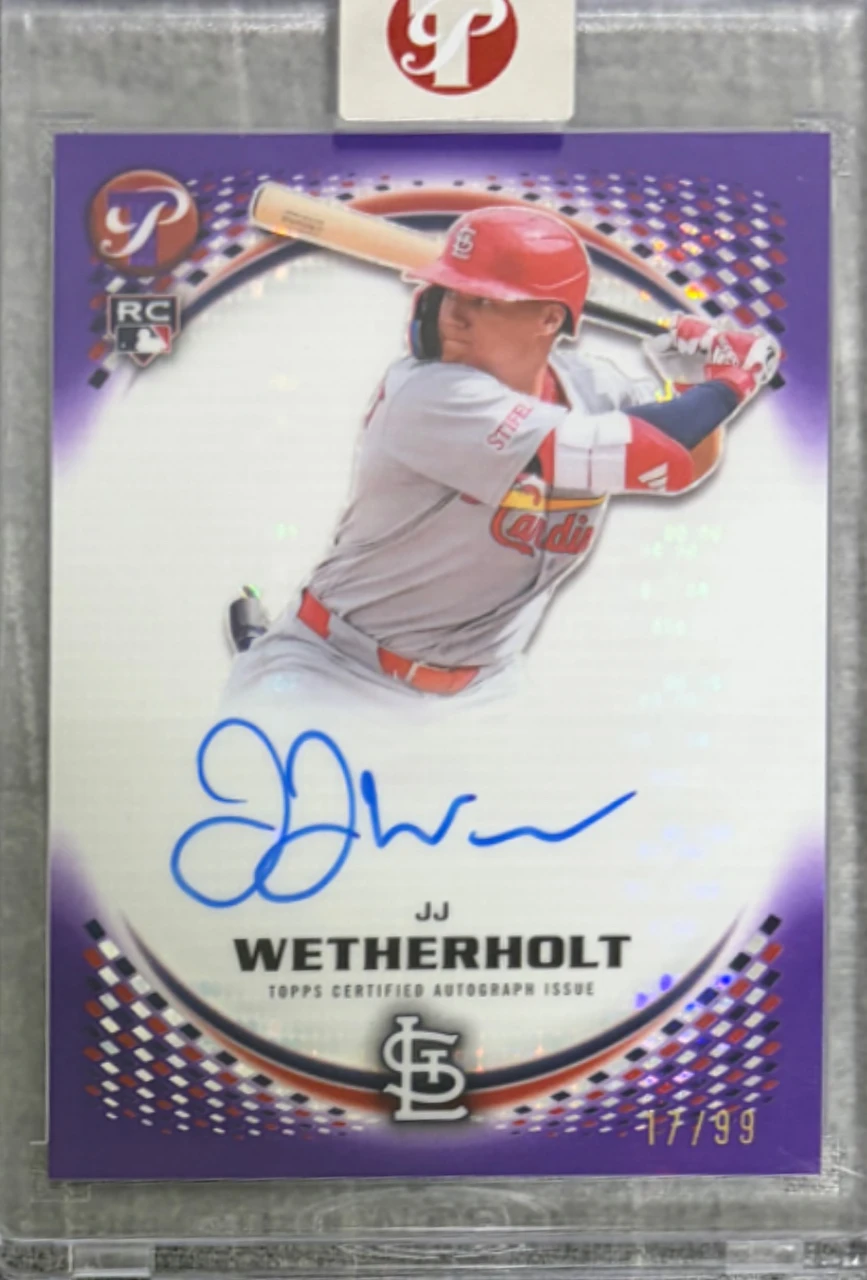 2026 Topps  JJ Wetherholt Autograph