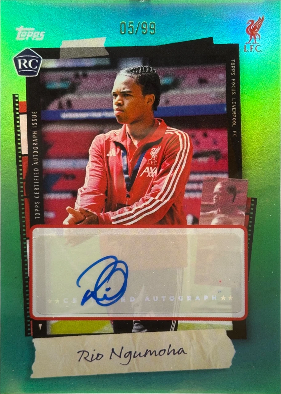 2025/26 Topps Focus Liverpool / Rio Ngumoha /99