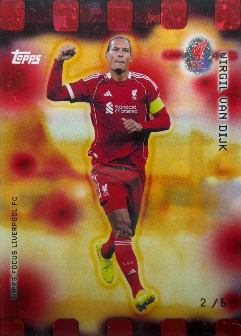 2025/26 Topps Focus Liverpool / Virgil Van Dijk /5