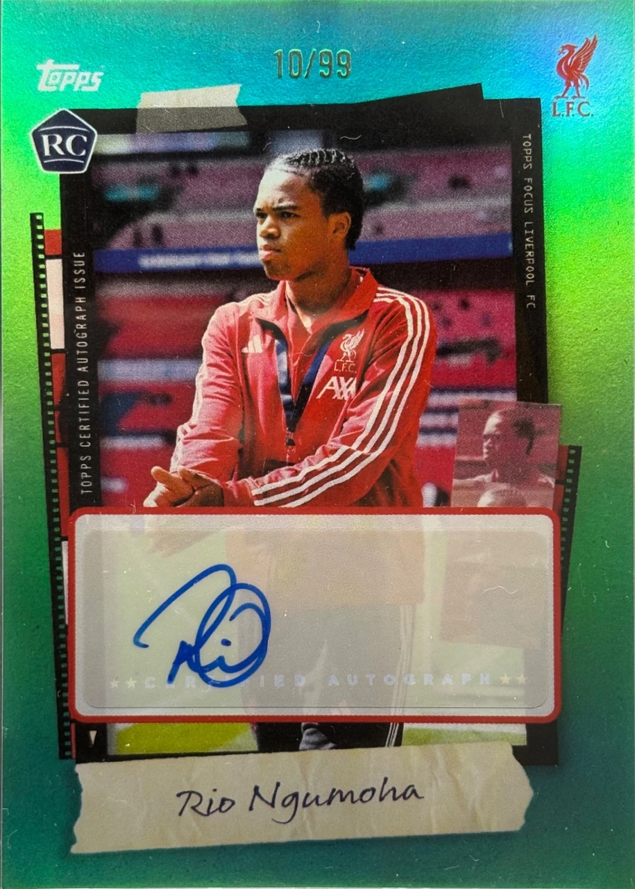 2025/26 Topps Focus Liverpool / Rio Ngumoha /99